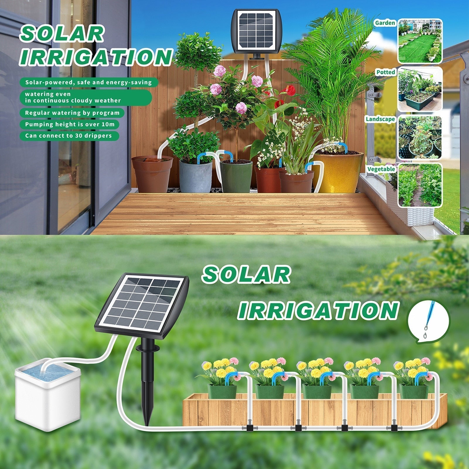 () SolarWatering™ - Never worry about your plants again!