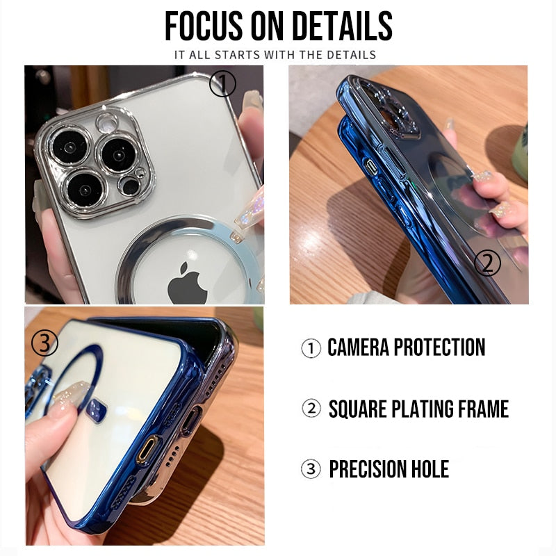 1+1 FREE Magsafer Case™ | iPhone case with magnetic charging【Last day discount】