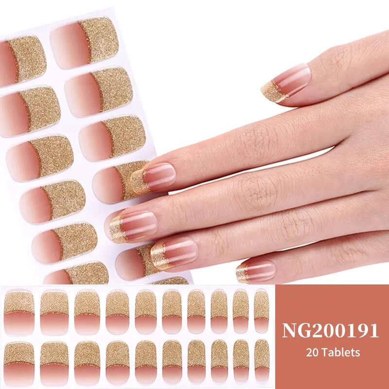 InstaChic™ - 20 pieces UV gel nail foils