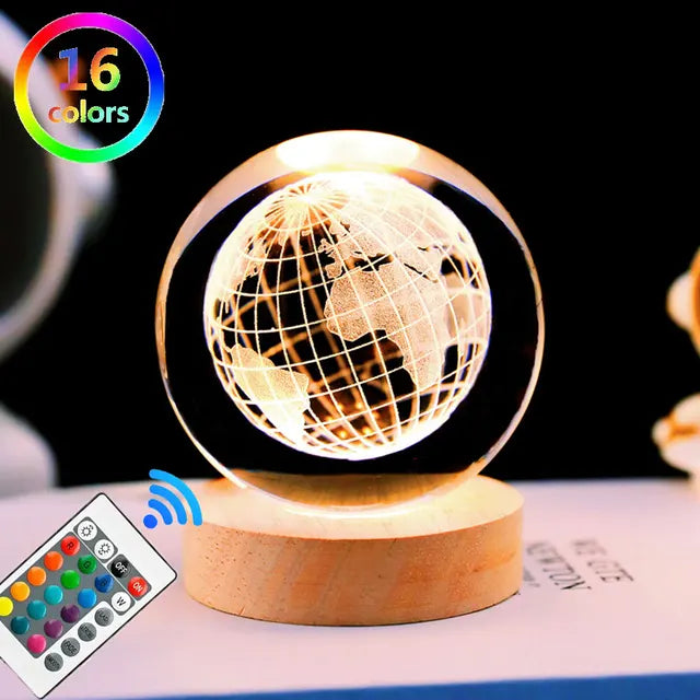 | Crysnight Mini Crystal Ball Night Light