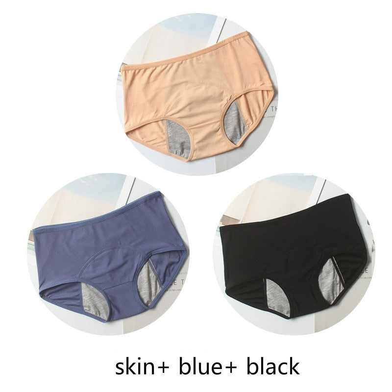 LeakProof™ - High Waist Leakproof Panties(3pcs)