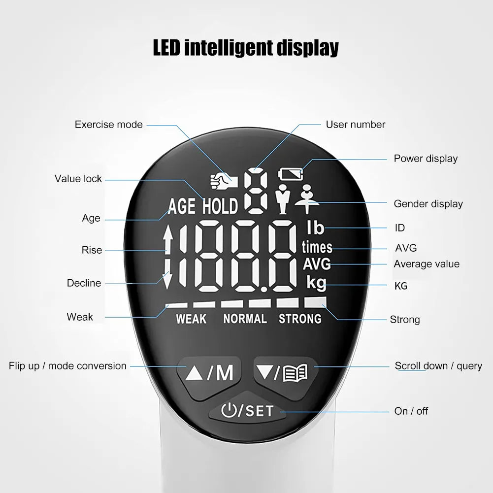 LED Digital Electronic Hand Grip