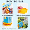 Soap bubble gun rocket automatic soap bubbles