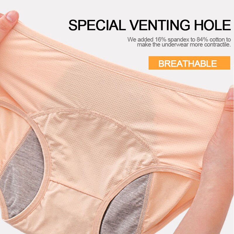 LeakProof™ - High Waist Leakproof Panties(3pcs)