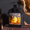 Illuminova Vintage Halloween Lantern with Flameless Candle - Set of 4