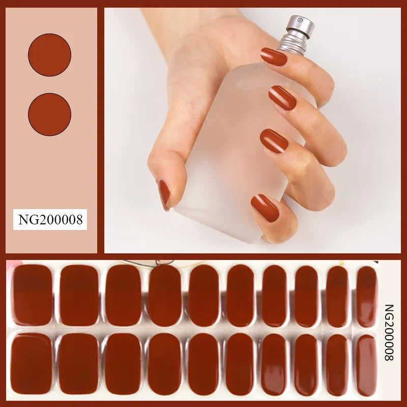 InstaChic™ - 20 pieces UV gel nail foils