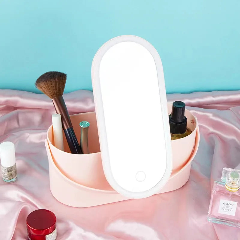 GlamBox™ | Organize your make-up with LED lighting