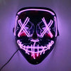 Purnin Halloween Neon LED Purge Mask