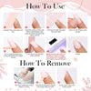 InstaChic™ - 20 pieces UV gel nail foils