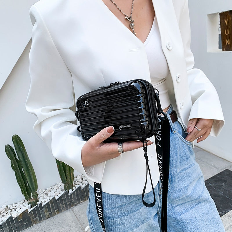 Styluxe™ "Suitcase" Crossbody Bag