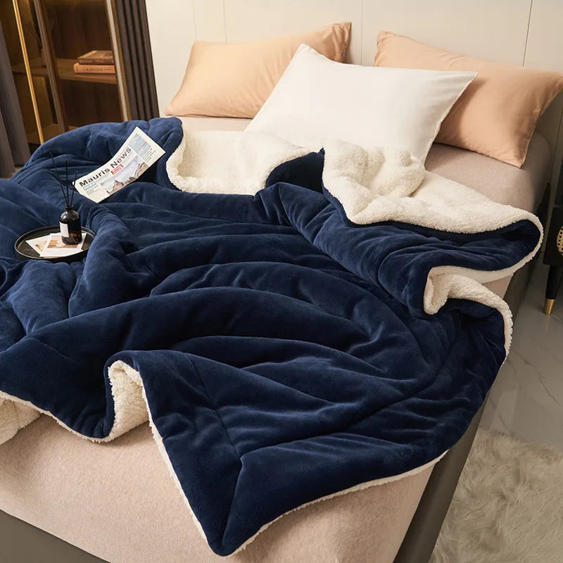 VeluWool | Double-sided blanket for sofa or bed