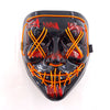 Purnin Halloween Neon LED Purge Mask