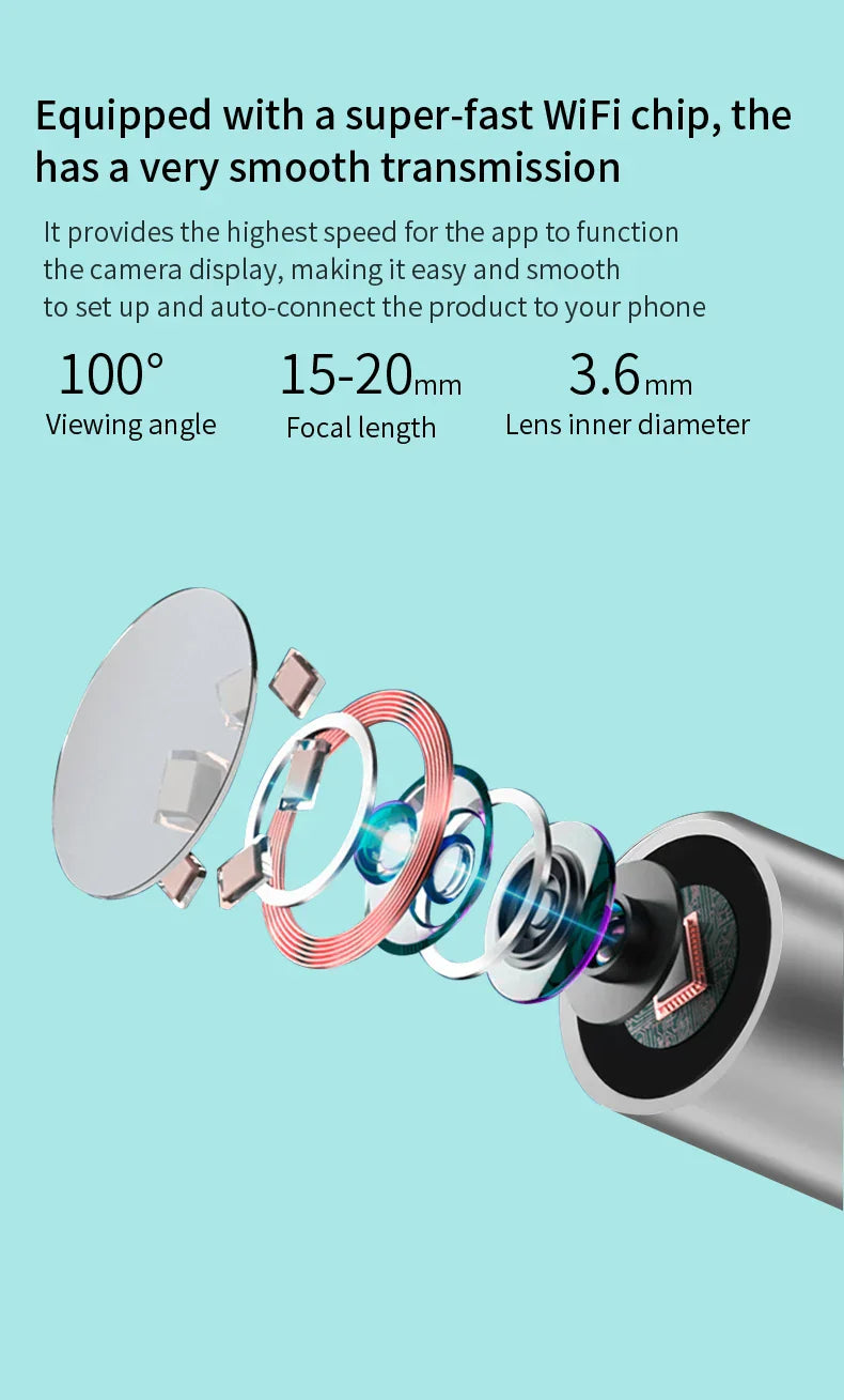 CleanEars™ - 360° wireless smart ear cleaner with camera for effortless ear cleaning