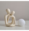 Loverrock Nordic Style Couple Sculpture
