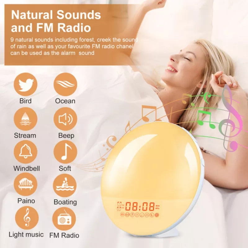 Sunrise Clock™ - A natural alarm clock for a fresh morning!