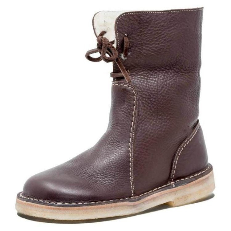 Ohio - Waterproof calfskin boots with wool lining