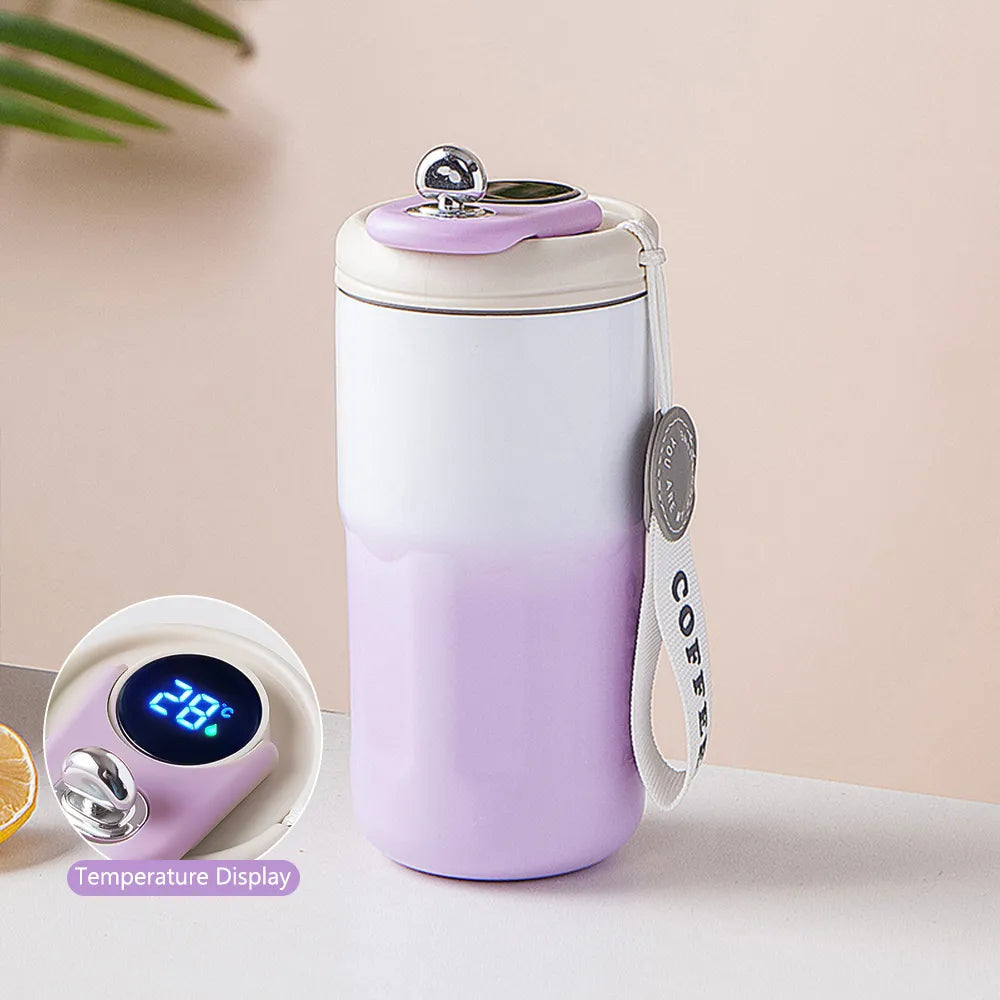 SmartCup™ - 420ml thermos flask with LED temperature display [last day discount]