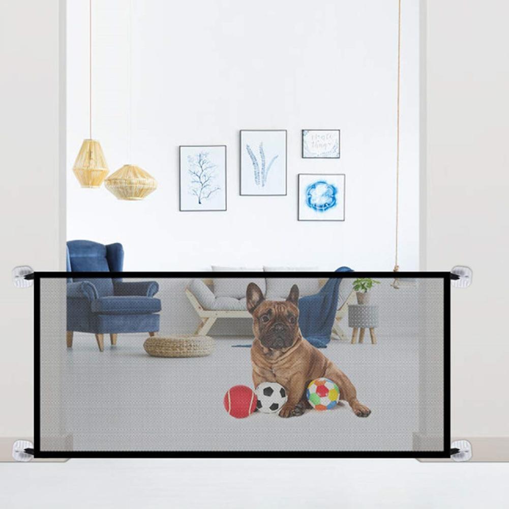 Safety gate pet/child retractable drill-free