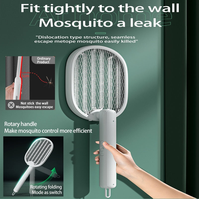 4 in 1 foldable electric mosquito zapper