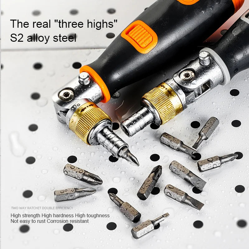 DrehPro | Versatile 180 ° ratchet screwdrivers