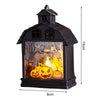 Illuminova Vintage Halloween Lantern with Flameless Candle - Set of 4