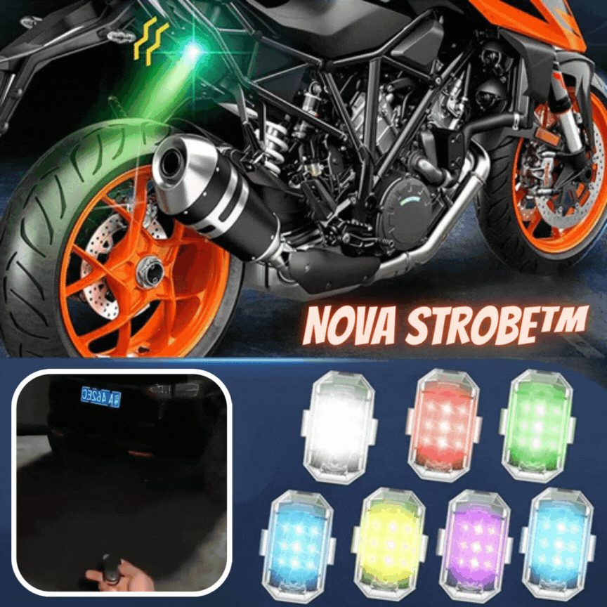 NovaStrobe - remote-controlled LED strobe light