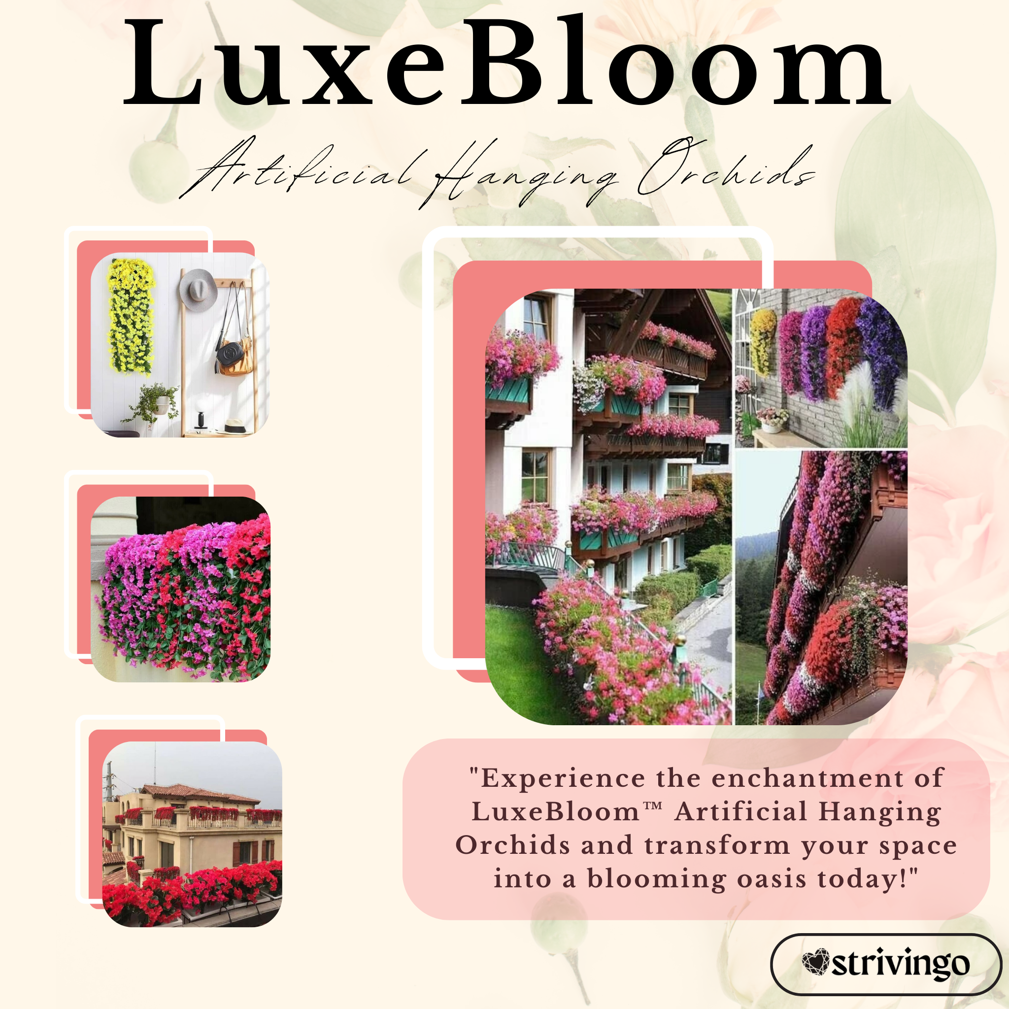 GardenBloom - Artificial flower decoration