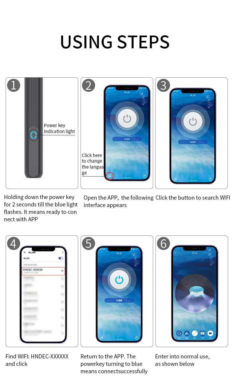 CleanEars™ - 360° wireless smart ear cleaner with camera for effortless ear cleaning