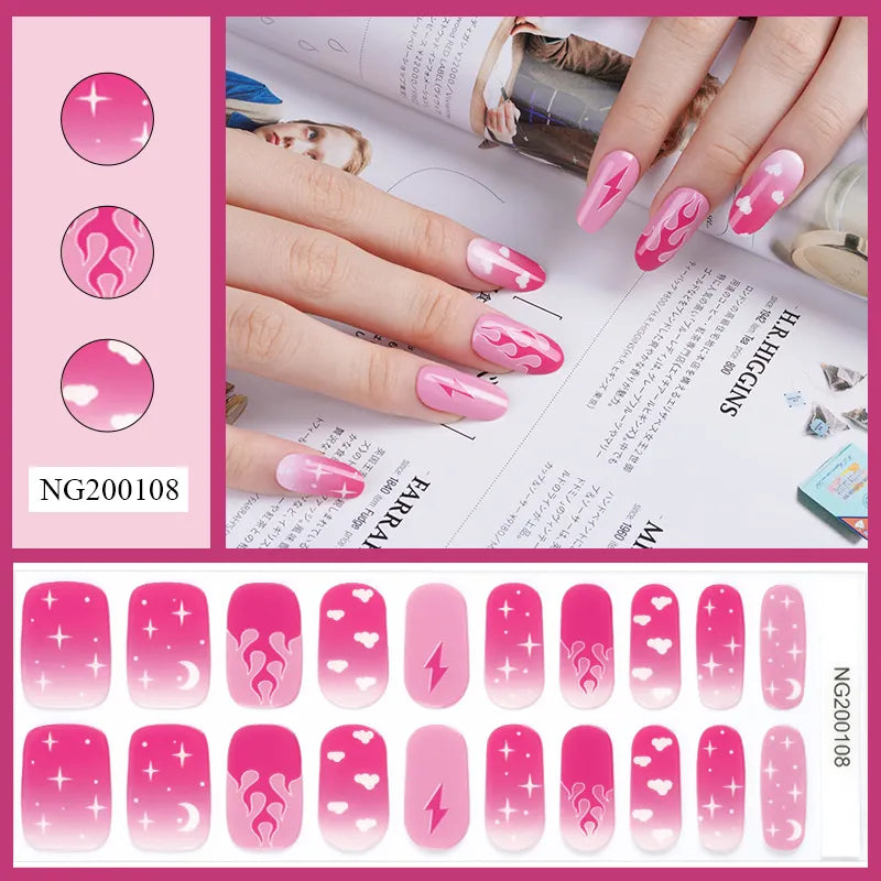 InstaChic™ - 20 pieces UV gel nail foils