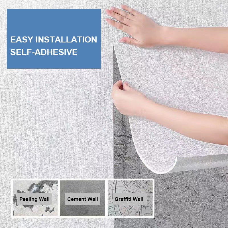 ElegantWall™ - 3D Self-adhesive Waterproof Canvas Wallpaper