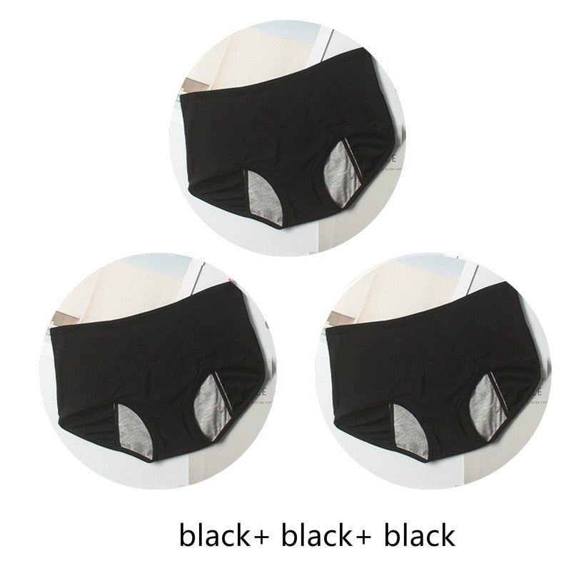 LeakProof™ - High Waist Leakproof Panties(3pcs)
