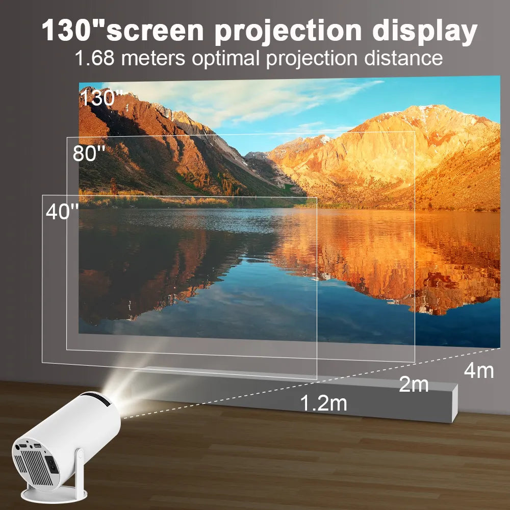 Projecty™ - Portable home projector