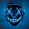 Purnin Halloween Neon LED Purge Mask