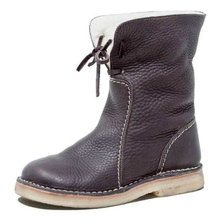Ohio - Waterproof calfskin boots with wool lining