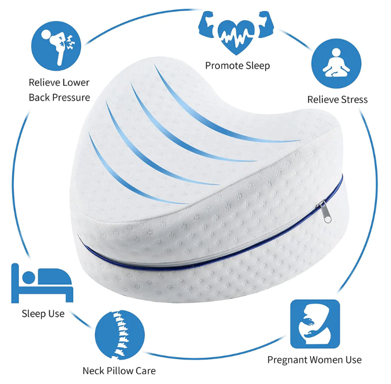 SleepEase™ - Orthopedic knee pillow, for a good night's sleep [Letzter Tag Rabatt].