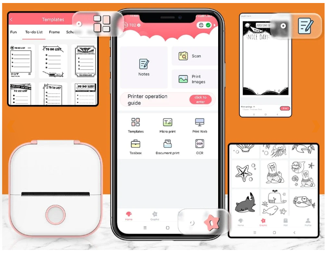 | Mini Printer™ | Free Printing Paper - The printer that never needs ink!