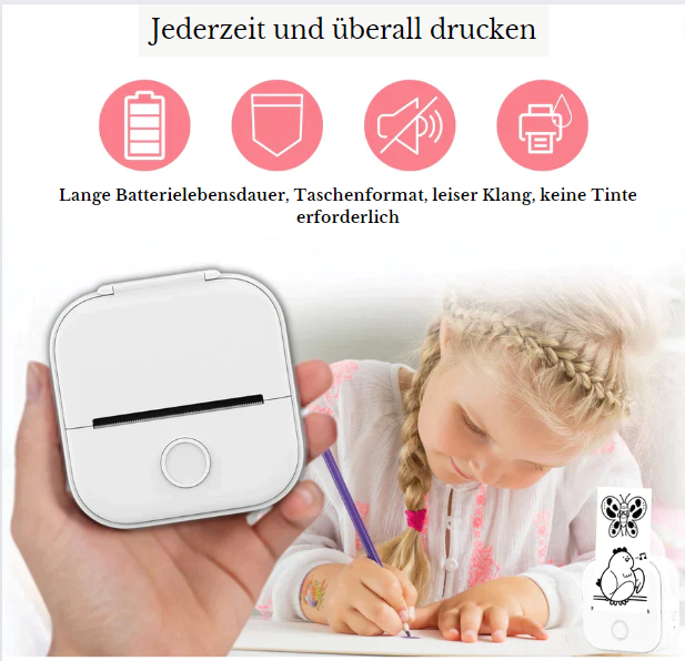 | Mini Printer™ | Free Printing Paper - The printer that never needs ink!