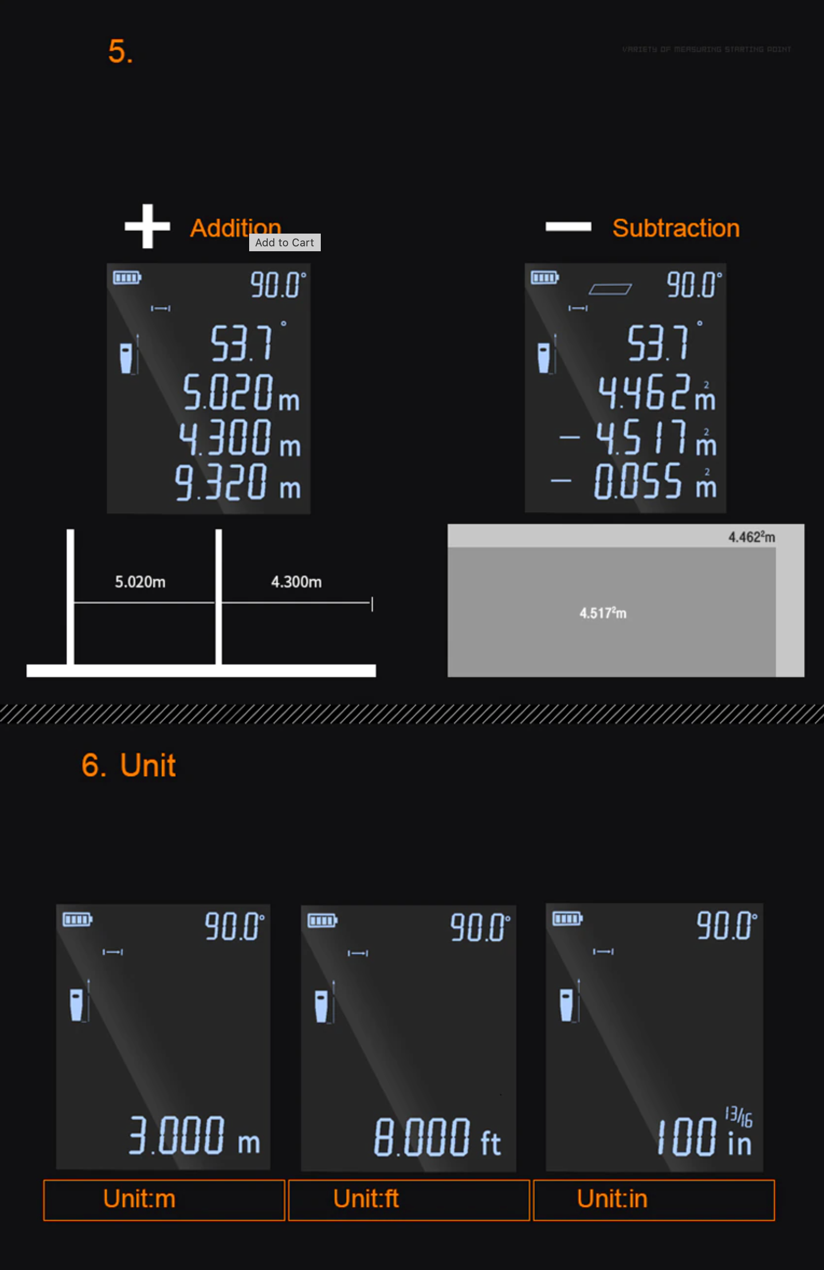 Digital Laser Distance Meter