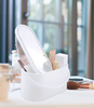 Portable Makeup Box with LED Lighted Mirror
