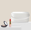 Portable Makeup Box with LED Lighted Mirror