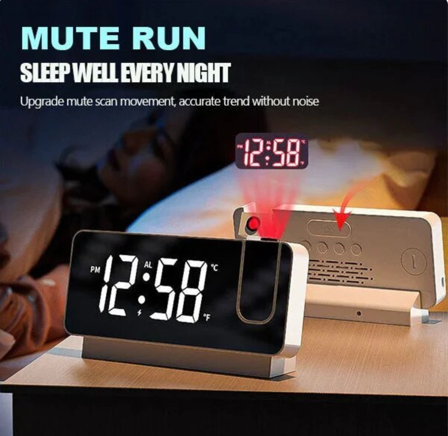 ProjectoTime™ - Smart Digital Projection Clock