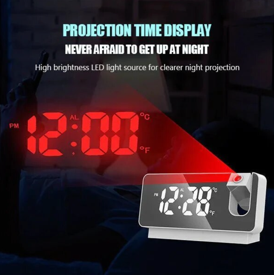 ProjectoTime™ - Smart Digital Projection Clock