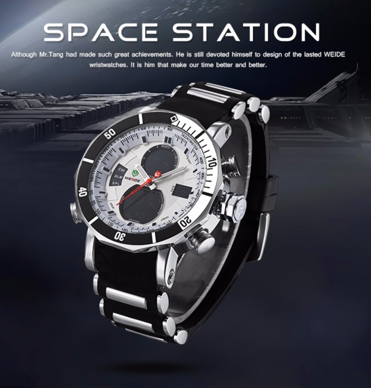 Men's WEIDE Digital LED Sports Watch.