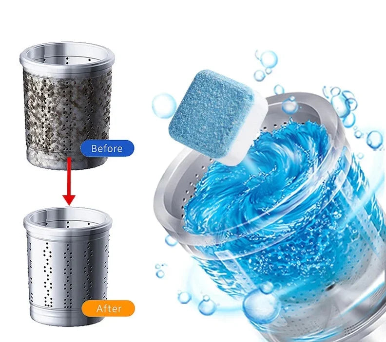 ! Oradess™ Washing Machine Effervescent Cleaning Tablets