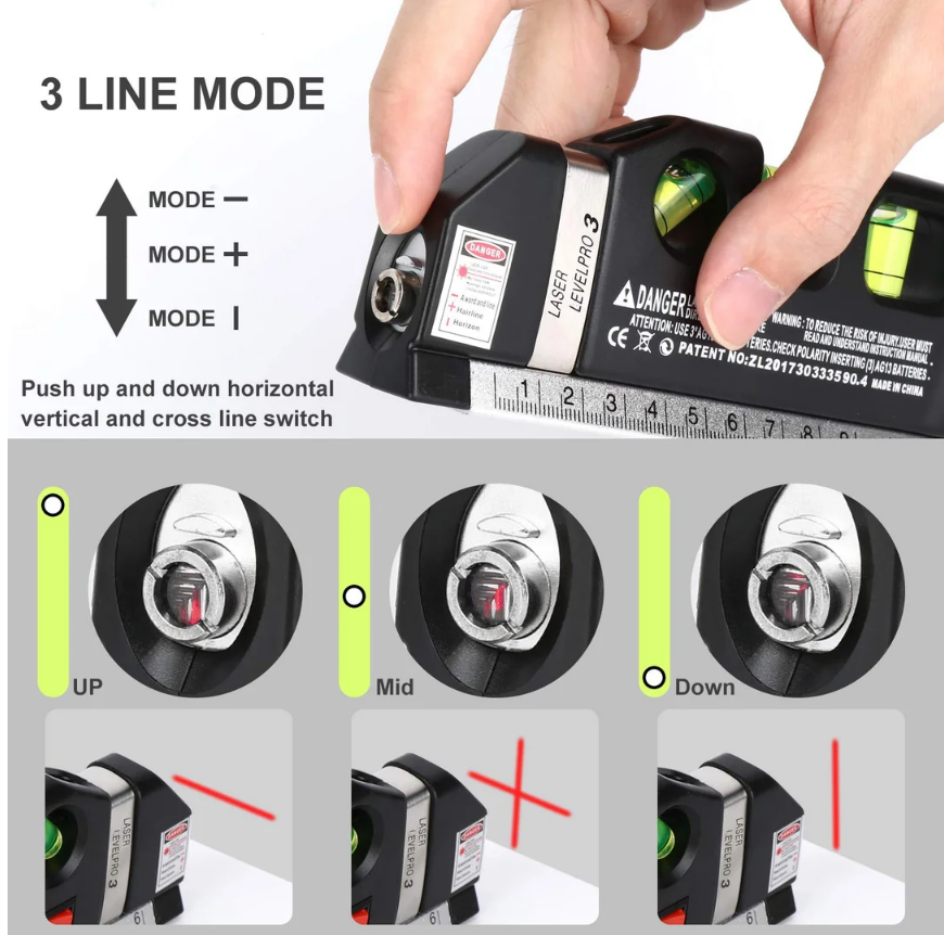 LevelEase™ - Precision laser measurement