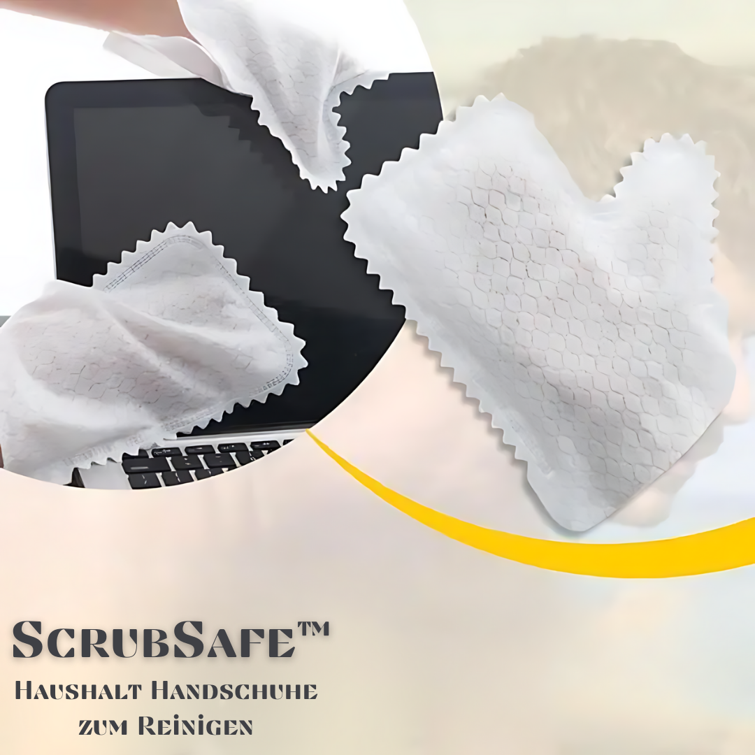ScrubSafe™ - Household cleaning gloves (10+10 FREE)