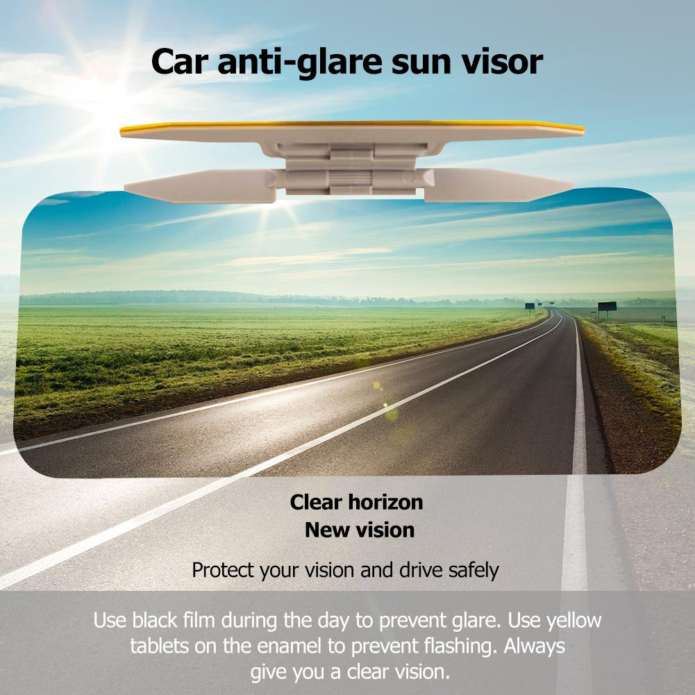 HD Visor™ - 2 in 1 glare protection for day and night driving 【Last day discount】