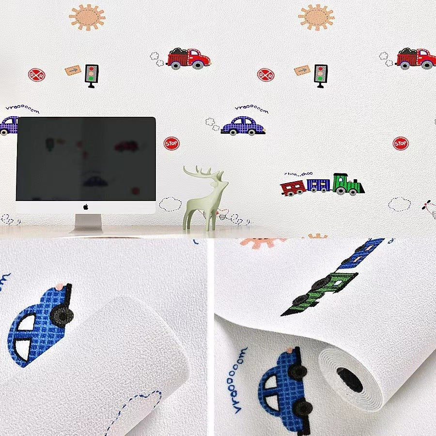 ElegantWall™ - 3D Self-adhesive Waterproof Canvas Wallpaper