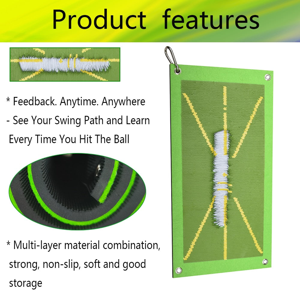 Golf training mat - Get a perfect swing with it!【Last day discount】
