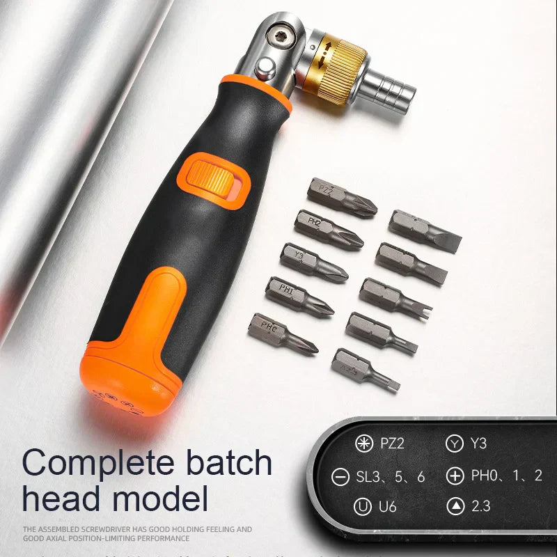DrehPro | Versatile 180 ° ratchet screwdrivers
